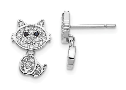 Sterling Silver Earrings Style QCM1437 - Classique Jewelry Inc.