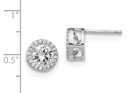 Sterling Silver Earrings Style QCM1454 - Classique Jewelry Inc.