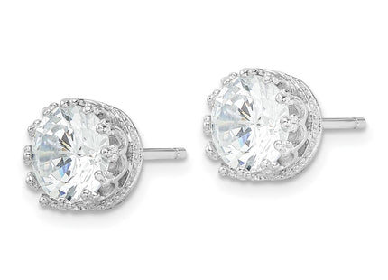 Sterling Silver Earrings Style QCM1464 - Classique Jewelry Inc.