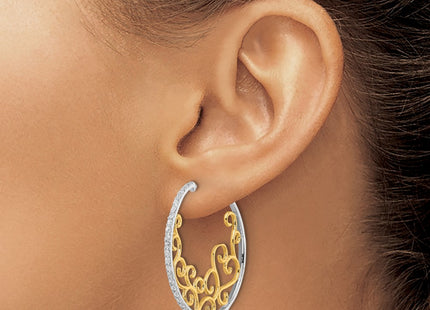 Sterling Silver Earrings Style QCM1466 - Classique Jewelry Inc.