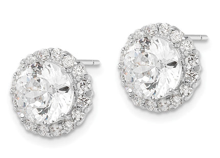 Sterling Silver Earrings Style QCM1470 - Classique Jewelry Inc.