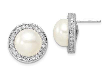 Sterling Silver Earrings Style QCM1472 - Classique Jewelry Inc.