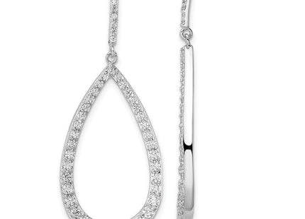 Sterling Silver Earrings Style QCM1477 - Classique Jewelry Inc.