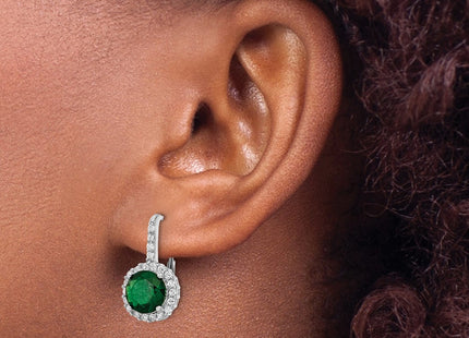 Sterling Silver Earrings Style QCM1480 - Classique Jewelry Inc.