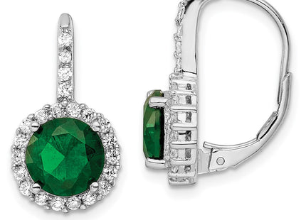 Sterling Silver Earrings Style QCM1480 - Classique Jewelry Inc.