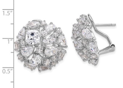 Sterling Silver Earrings Style QCM1482 - Classique Jewelry Inc.