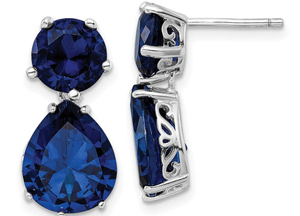 Sterling Silver Earrings Style QCM1483 - Classique Jewelry Inc.
