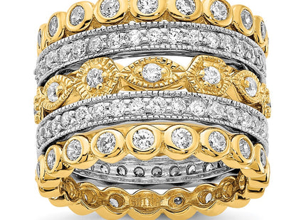 Sterling Silver Rings Style QCM1495 - Classique Jewelry Inc.