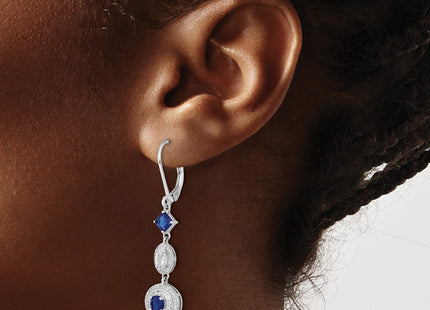 Sterling Silver Earrings Style QCM1512 - Classique Jewelry Inc.