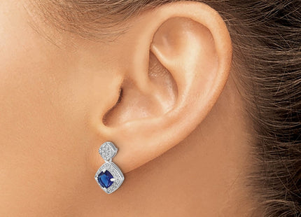 Sterling Silver Earrings Style QCM1518 - Classique Jewelry Inc.