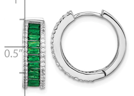Sterling Silver Earrings Style QCM1519 - Classique Jewelry Inc.