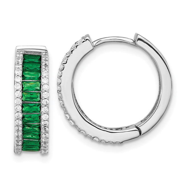 Sterling Silver Earrings Style QCM1519 - Classique Jewelry Inc.