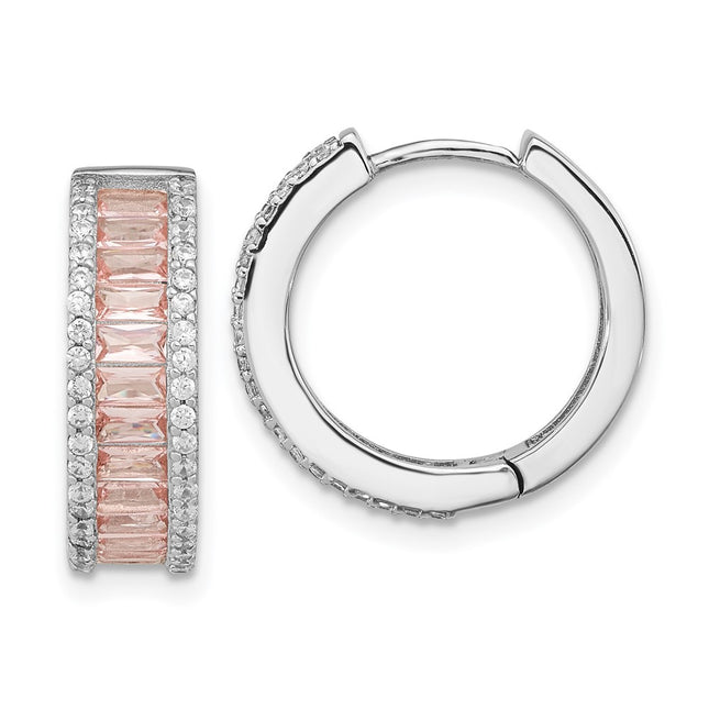 Sterling Silver Earrings Style QCM1520 - Classique Jewelry Inc.