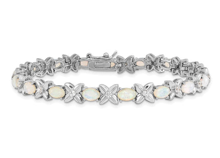 Sterling Silver Bracelets Style QCM1533 - Classique Jewelry Inc.