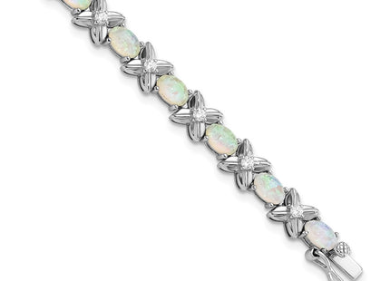 Sterling Silver Bracelets Style QCM1533 - Classique Jewelry Inc.
