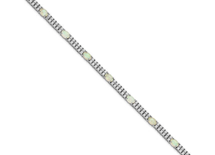 Sterling Silver Bracelets Style QCM1534 - Classique Jewelry Inc.