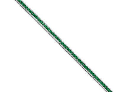 Sterling Silver Bracelets Style QCM1535 - Classique Jewelry Inc.