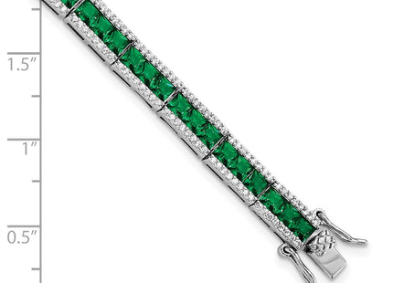 Sterling Silver Bracelets Style QCM1535 - Classique Jewelry Inc.