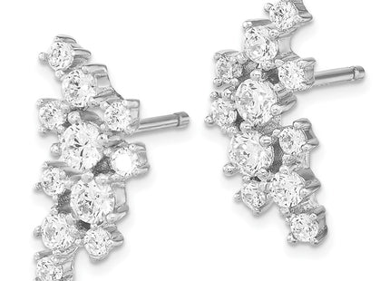 Sterling Silver Earrings Style QCM1541 - Classique Jewelry Inc.