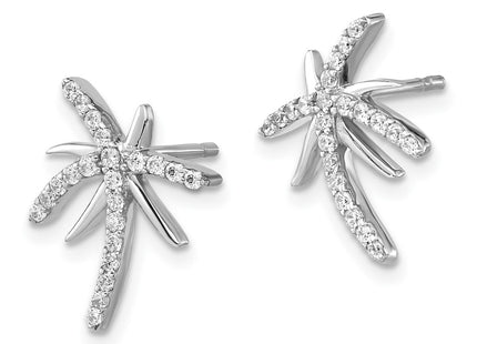 Sterling Silver Earrings Style QCM1557 - Classique Jewelry Inc.
