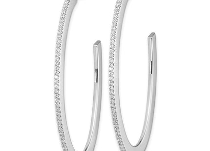 Sterling Silver Earrings Style QCM1563 - Classique Jewelry Inc.