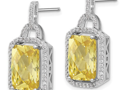 Sterling Silver Earrings Style QCM1574 - Classique Jewelry Inc.