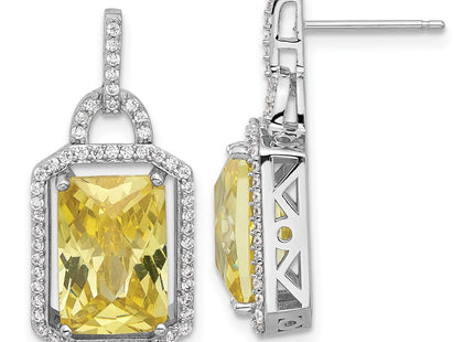 Sterling Silver Earrings Style QCM1574 - Classique Jewelry Inc.