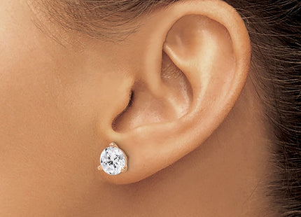 Sterling Silver Earrings Style QCM1577 - Classique Jewelry Inc.