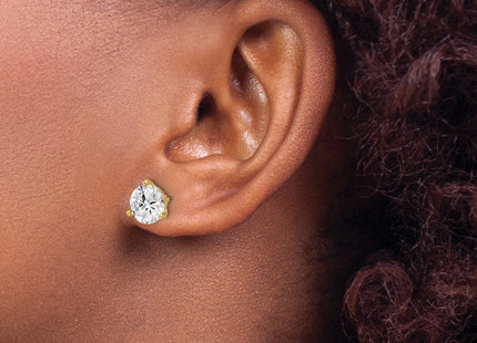 Sterling Silver Earrings Style QCM1578 - Classique Jewelry Inc.