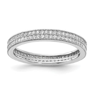 Sterling Silver Rings Style QCM1581 - Classique Jewelry Inc.