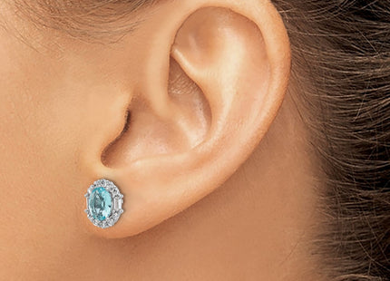 Sterling Silver Earrings Style QCM1586 - Classique Jewelry Inc.
