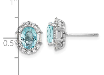 Sterling Silver Earrings Style QCM1586 - Classique Jewelry Inc.