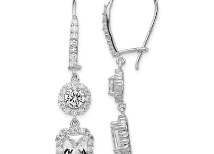 Sterling Silver Earrings Style QCM159 - Classique Jewelry Inc.