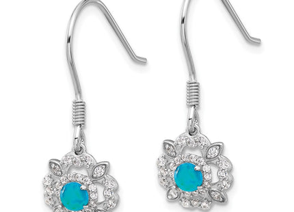Sterling Silver Earrings Style QCM1592 - Classique Jewelry Inc.
