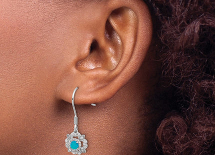 Sterling Silver Earrings Style QCM1592 - Classique Jewelry Inc.