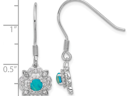 Sterling Silver Earrings Style QCM1592 - Classique Jewelry Inc.