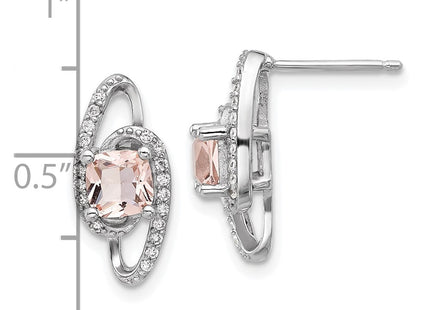 Sterling Silver Earrings Style QCM1593 - Classique Jewelry Inc.