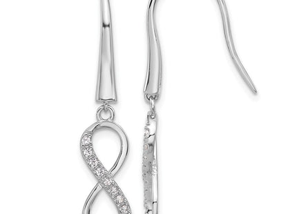 Sterling Silver Earrings Style QCM1602 - Classique Jewelry Inc.