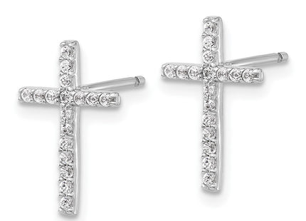 Sterling Silver Earrings Style QCM1603 - Classique Jewelry Inc.