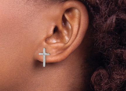 Sterling Silver Earrings Style QCM1603 - Classique Jewelry Inc.