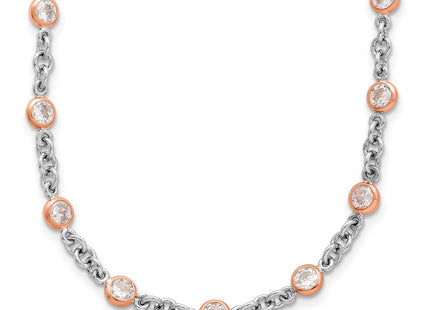 SS/Rose Plated Jewelry Style QCM1605 - Classique Jewelry Inc.