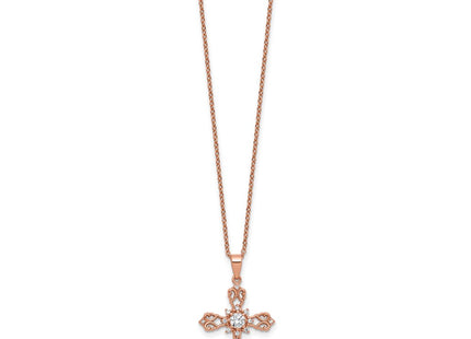 SS/Rose Plated Jewelry Style QCM1612P - Classique Jewelry Inc.