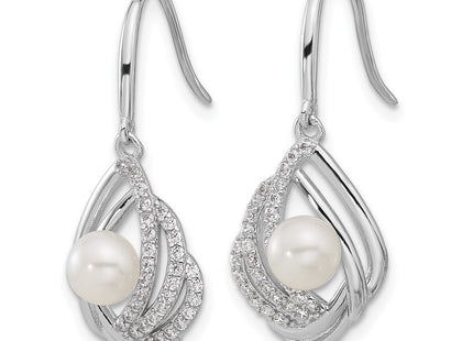 Sterling Silver Earrings Style QCM1622 - Classique Jewelry Inc.