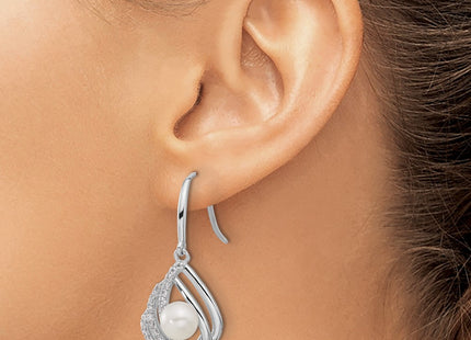Sterling Silver Earrings Style QCM1622 - Classique Jewelry Inc.