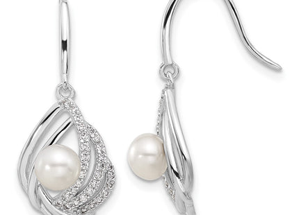 Sterling Silver Earrings Style QCM1622 - Classique Jewelry Inc.