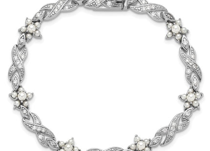 Sterling Silver Bracelets Style QCM1627 - Classique Jewelry Inc.