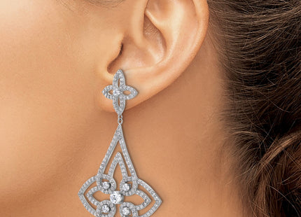 Sterling Silver Earrings Style QCM1629 - Classique Jewelry Inc.