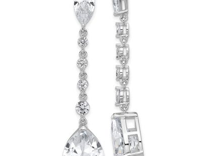 Sterling Silver Earrings Style QCM1630 - Classique Jewelry Inc.