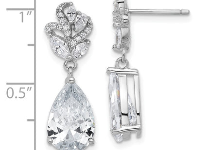 Sterling Silver Earrings Style QCM1631 - Classique Jewelry Inc.