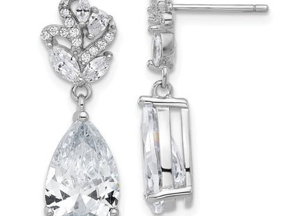 Sterling Silver Earrings Style QCM1631 - Classique Jewelry Inc.